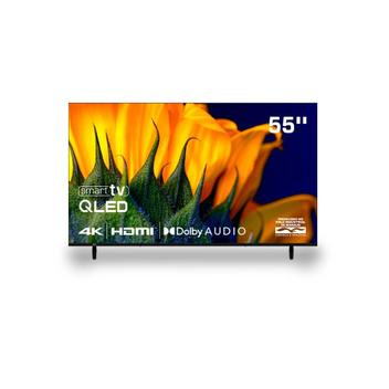Smart TV HQ QLED 55 Polegadas HQ-QLED55SM 4K Wi-Fi Bluetooth, Apps, Netflix, YouTube e Prime Vídeo – Smart Tv –