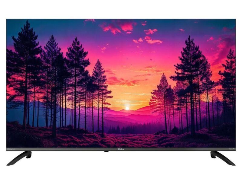 Smart TV Philco P49CRA 49″ UHD 4K DLED Cinza com Roku TV HDR10 Bivolt