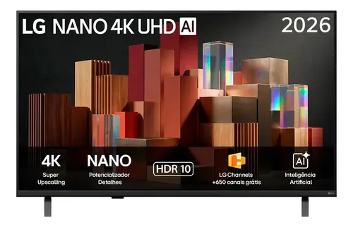 Smart Tv LG 50&quot&quot 4K Ultra HD NANO AI Magic Webos 26 50un85