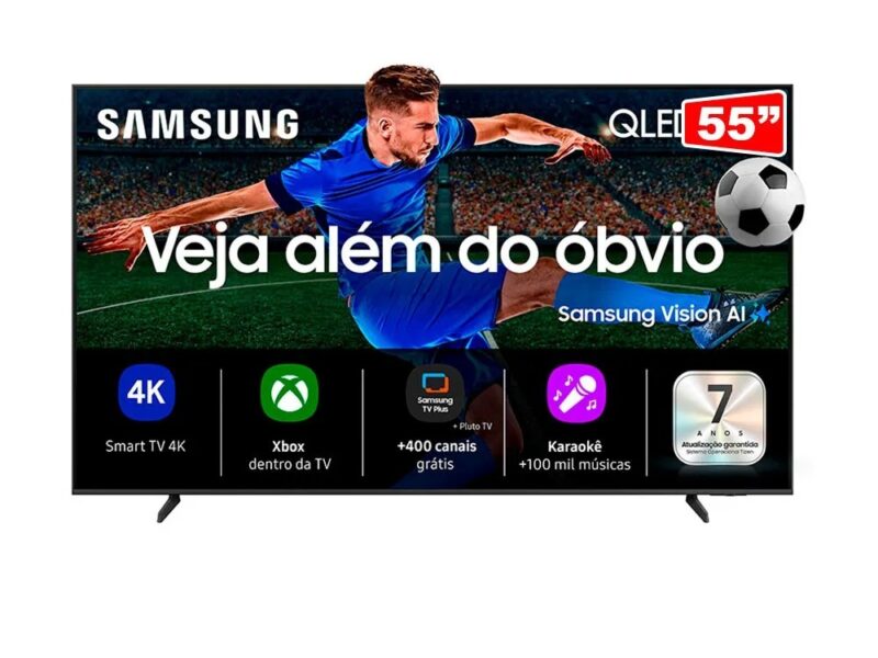 Smart Tv Samsung 55″ QLED UTRA 4k Vision Ai QN55QEF1 HDR 130W