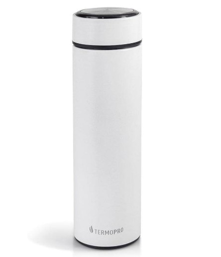Squeeze Térmico Branco Inox 500 Ml Termopro