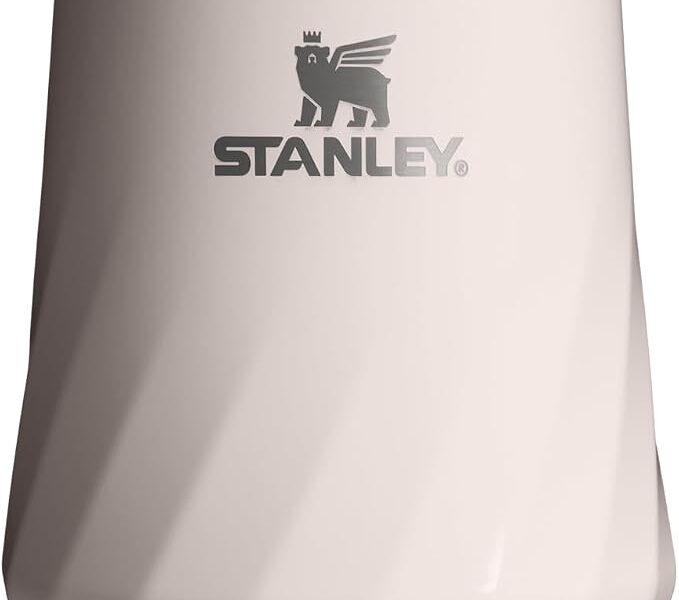 Stanley Reserve Wine – Copo de viagem de aço inoxidável de 325ml para vinho, coquetéis e refrigerantes, Mantém as bebidas geladas por horas, Rose Quartz Gloss