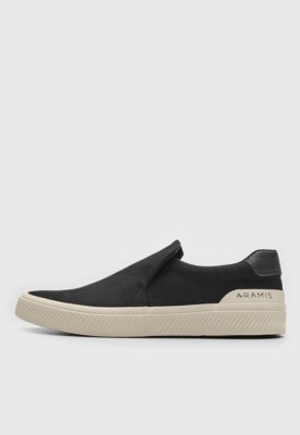 Tênis Masculino Aramis Daily Slip Canvas Preto