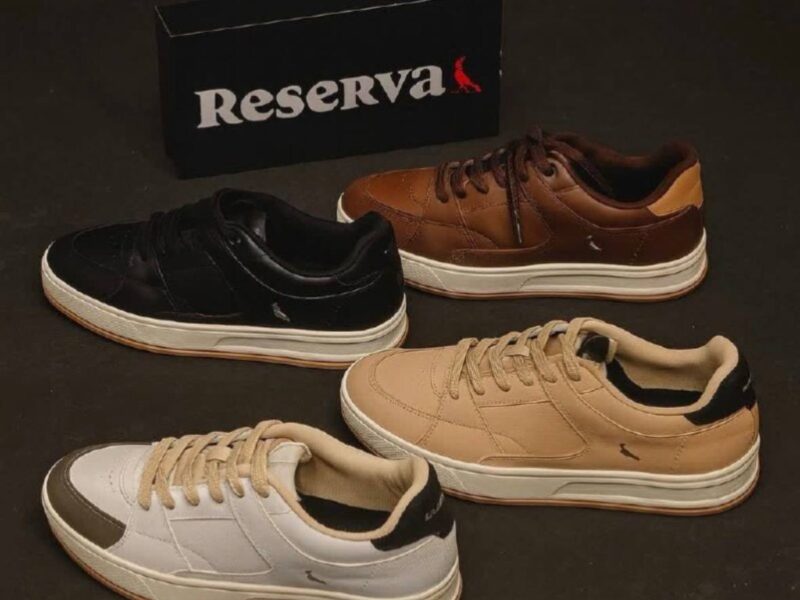 Tênis Reserva Roma Masculino Casual Cano Baixo Elegante