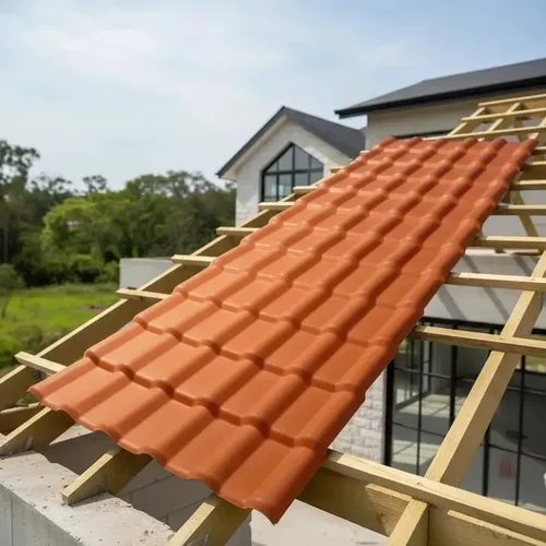 Telha Pvc Plan Precon 2.42×0.88m Terracota