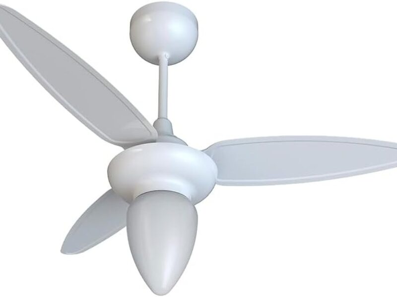 Ventisol Ventilador de teto wind br 3p inj branco c/r inverter bivolt