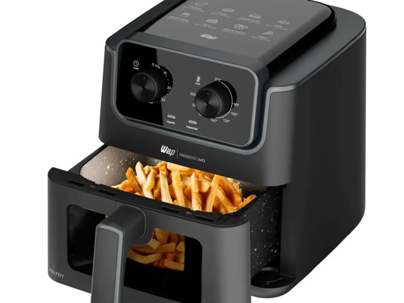 Wap Af01 Airfryer 4,5l Visor Com Luz Interna Antiaderente 127V