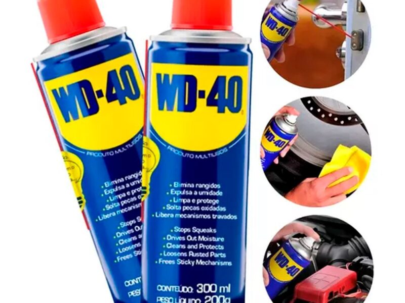 Wd40 Spray Multiusos Desengripa Lubrifica 300ml