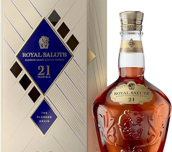 Whisky Escocês Blended 21 Anos Royal Salute The Blended Grain Garrafa 700ml