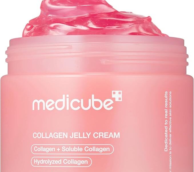 medicube Creme De Gelatina De Colágeno – Niacinamida E Colágeno Hidrolisado Liofilizado – Aumenta A Hidratação Da Barreira Da Pele E Proporciona Brilho E Aparência Revigorada Por 24 Horas – Sem Cora