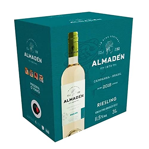 Almadén Riesling Bag in Box 3 Litros
