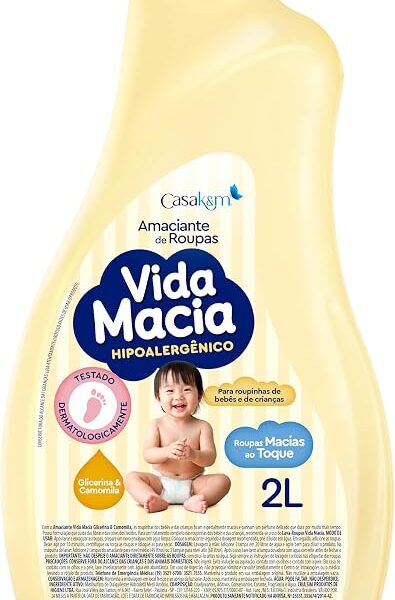 Amaciante Vida Macia Glicerina e Camomila, 2L