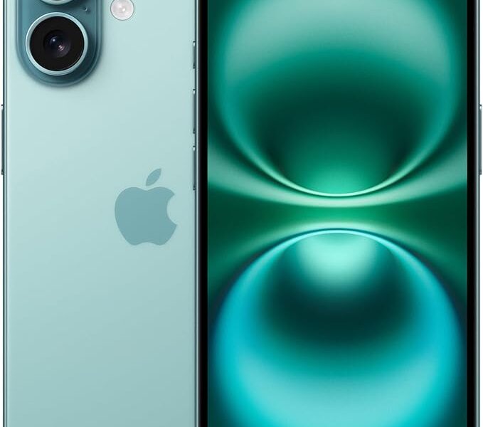 Apple iPhone 16 (128 GB) – Verde-acinzentado