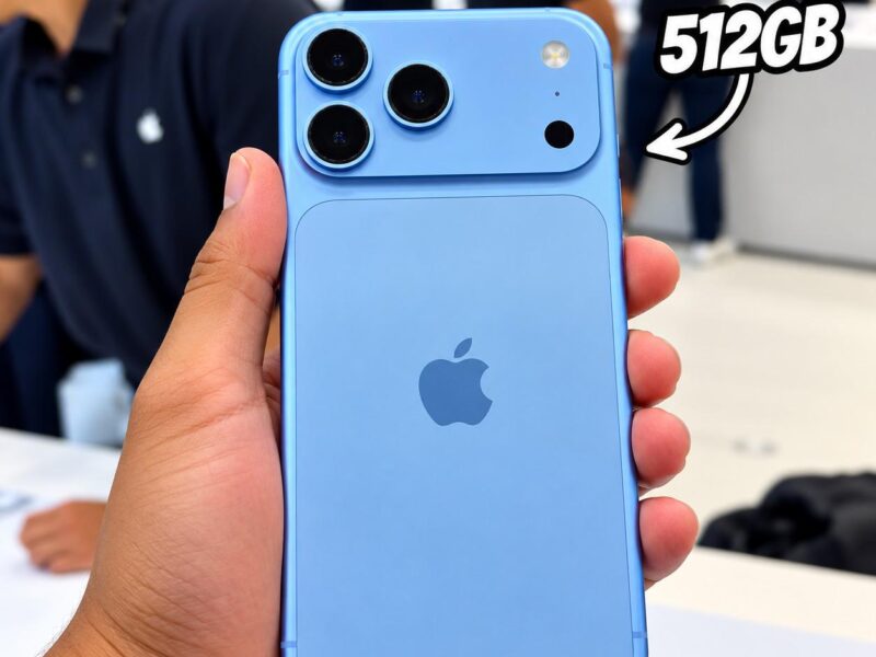Apple iPhone 18 Pro Max de 512 GB — Glacial