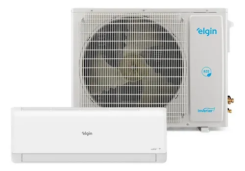 Ar-condicionado 9k Elgin Inverter Iii R-32 Quente Frio 220v Branco