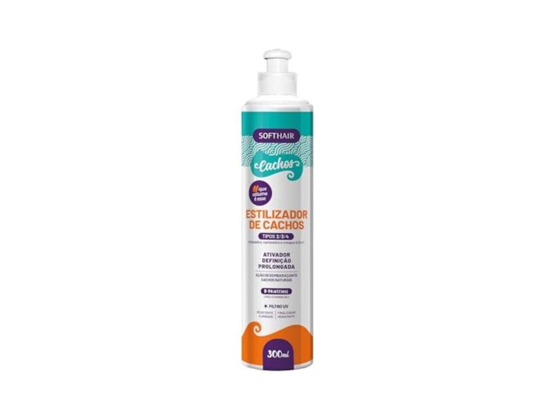 Ativador de Cachos D-Pantenol Tipo 2/3 e 4, Soft Hair