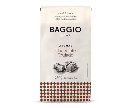 Baggio Café Café Torrado e Moído Aroma de Chocolate Trufado 250g