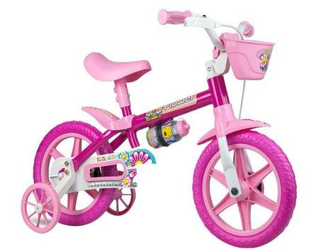 Bicicleta Infantil Aro 12 Nathor Flower Rosa Menina 1 a 4 Anos – Bicicleta Infantil – na Magazineluiza por R$ 87,00