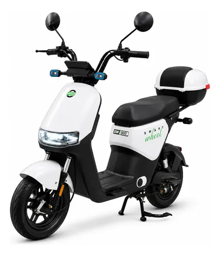 Bicicleta Scooter Elétrica Smart Sw-002 1000w Longa Bateria