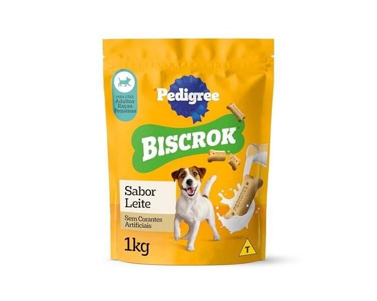 Biscoito Pedigree Biscrok Para Cães Adultos Raças Pequenas, 1 kg
