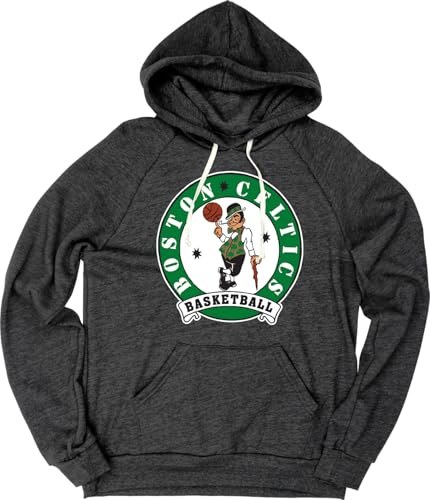 Blue 84 Moletom com capuz padrão NBA oficialmente licenciado Tri-Blend, preto