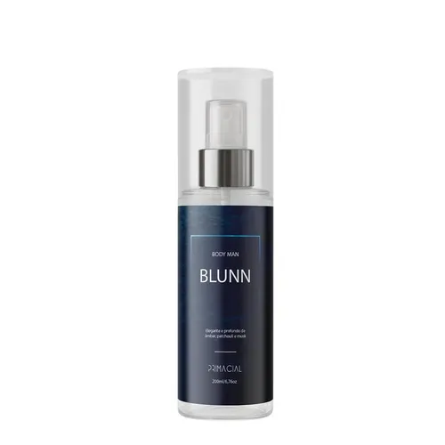 Body Splash Masculino Blunn 200ml By Primacial – Perfume Floral Cítrico