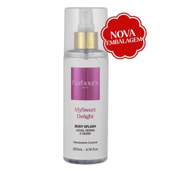 Body Splash My Sweet Delight Barbours Beauty 200ml Fragrância Fresca Corporal Colônia – Body Splash e Body Spray –