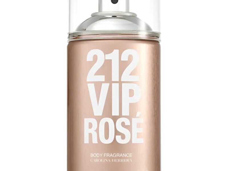 Body Spray Carolina Herrera 212 Vip Rosé Feminino 250ml – Body Splash de longa fixação