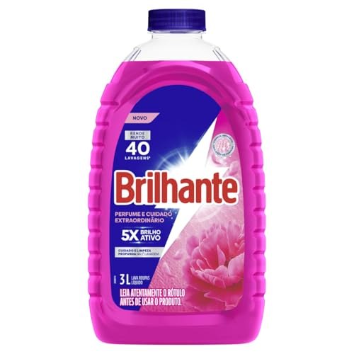 Brilhante Sabão Líquido Perfume e Cuidado Extraordinário 3L