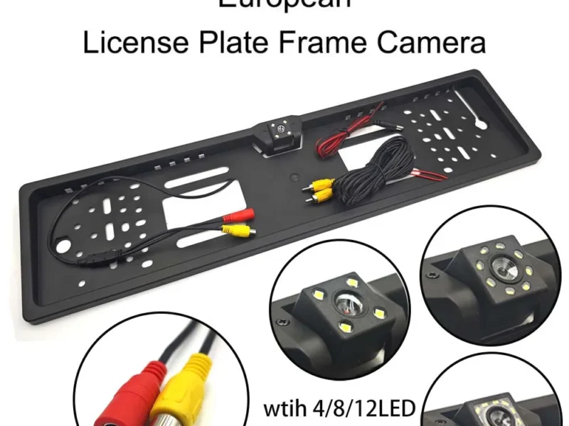 Câmera de Ré com Visão Noturna 4/8/12 LEDs para Placa Europeia, Caminhão, Carro, SUV, Trailer e Picape – AliExpress 34