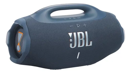 Caixa De Som Jbl Potente Bluetooth Resistente Água Azul Ip68 Jbl Boombox4br 210w Rms Graves Profundos E Estrondosos