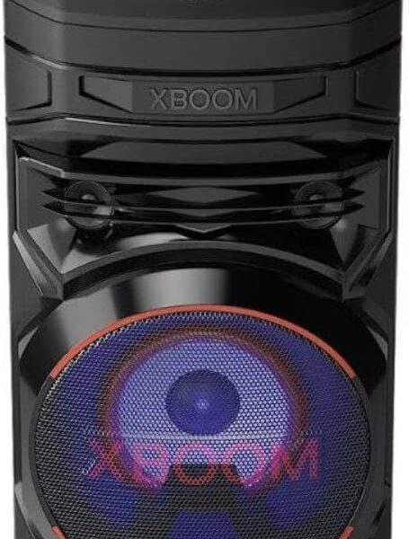Caixa de Som LG Xboom RNC5 com Bluetooth Função DJ 200W Bivolt Preto RNC5.ABRALLK