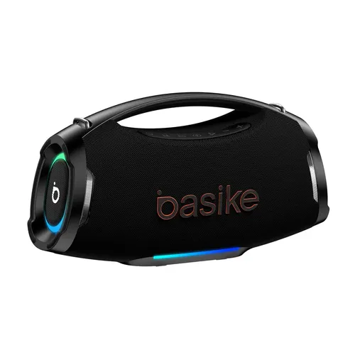 Caixa de Som Portátil Basike Bluetooth 200W Com Graves Reforçados e À Prova D&quotÁgua