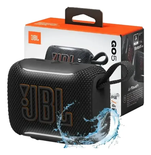 Caixa de som portátil com Bluetooth JBL GO5 Preta