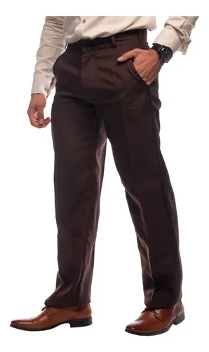 Calça Social Masculina Oxford Tradicional Tecido Plus Size