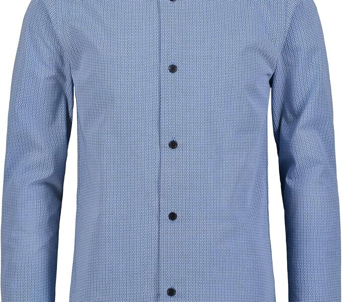 Calvin Klein Camiseta masculina de manga comprida com estampa legacy