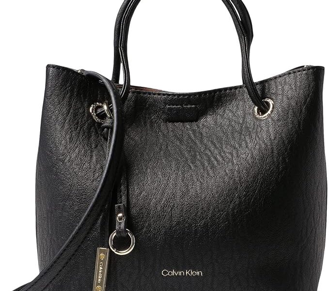 Calvin Klein Gabrianna Bolsa transversal de cordeiro bolha Gabrianna Bubble Lamb Mini Tote Crossbody Calvin Kleinfeminino