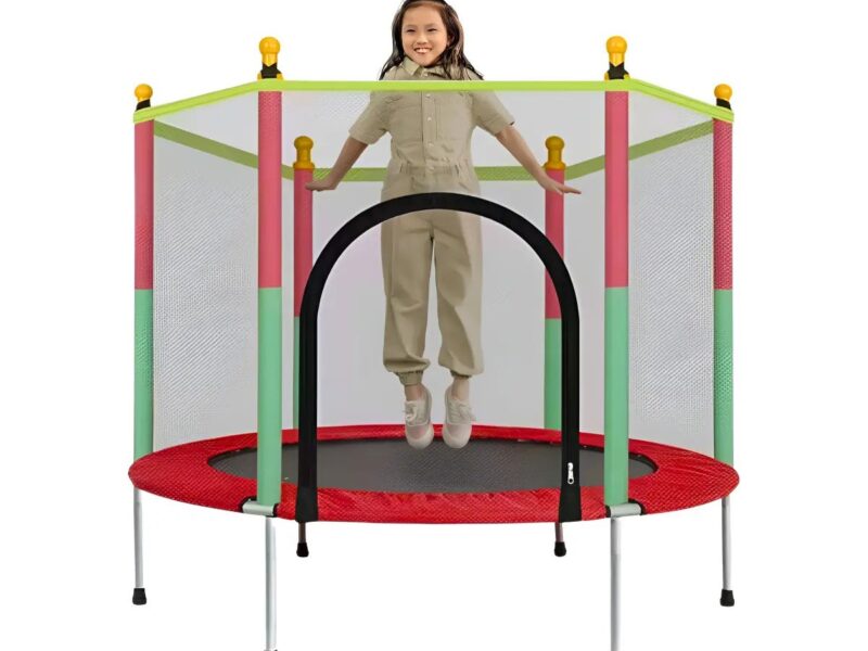 Cama Elástica Pula Pula Infantil Trampolim 1,4 Metros Atentu na Meli por R$ 164,14