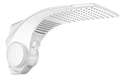 Chuveiro Eletrônico Lorenzetti Duo Shower Quadra Multitemperaturas 7500W Branco