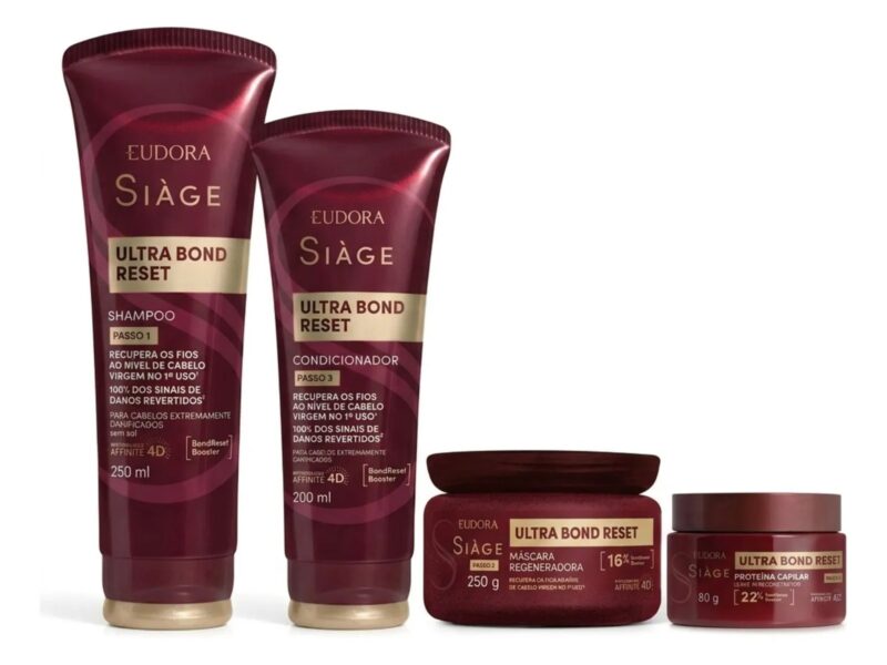 Combo Siàge Ultra Bond Reset (4 Itens)