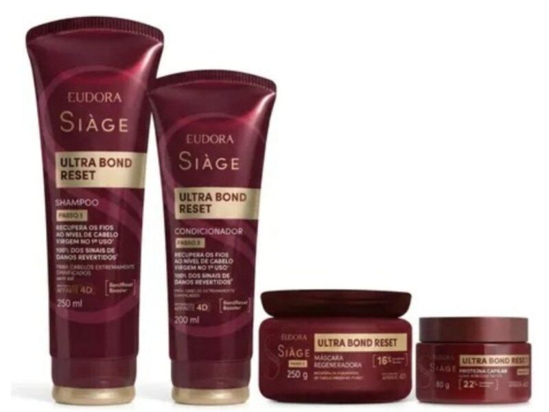 Combo Siàge Ultra Bond Reset (4 Itens)