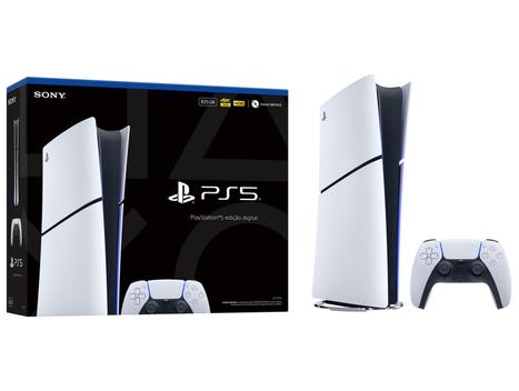 Console PlayStation 5 Slim Digital 825GB com controle Dualsense – Sony – PS5 / Playstation 5 –