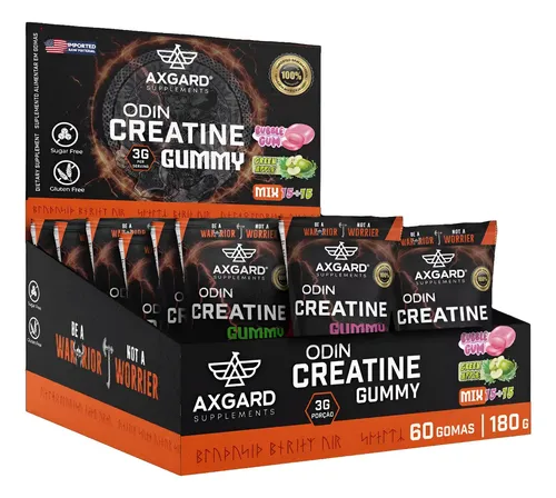 Creatina Gummy Stick Zero Açúcar – 60 Gummies – Axgard