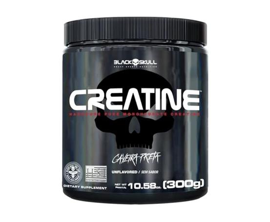 Creatine – Creatina Monohidratada – 300g – Black Skull