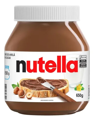 Creme De Avelã Nutella 650 g