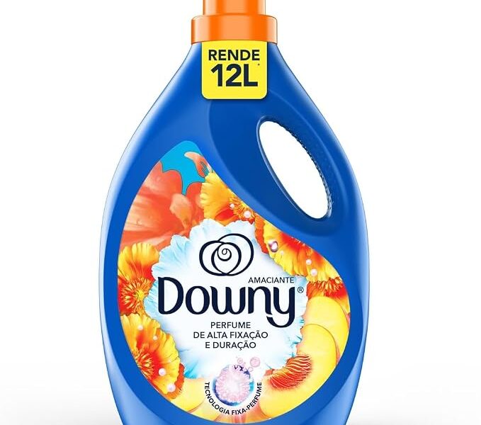 Downy Verão Tropical Amaciante Líquido Concentrado 3L (Rende 12L)