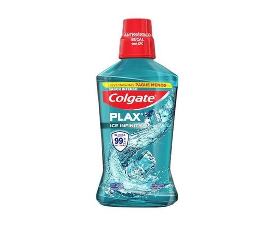 Enxaguante Bucal Colgate Plax Ice Infinity 500ml Promo Leve 500ml Pague 350ml