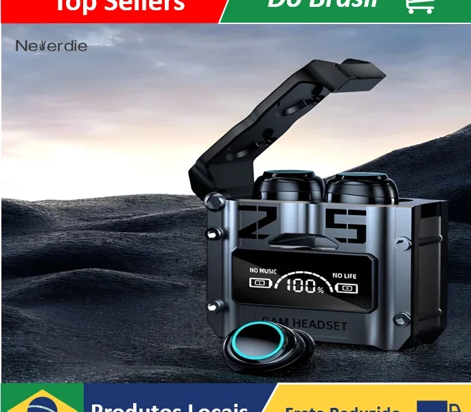 Fone De Ouvido Sem Fio Bluetooth M25 TWS Com Controle De Toque Redução De Ruído Estéreo Para Jogos Microfone – Neverdie Store – AliExpress 44