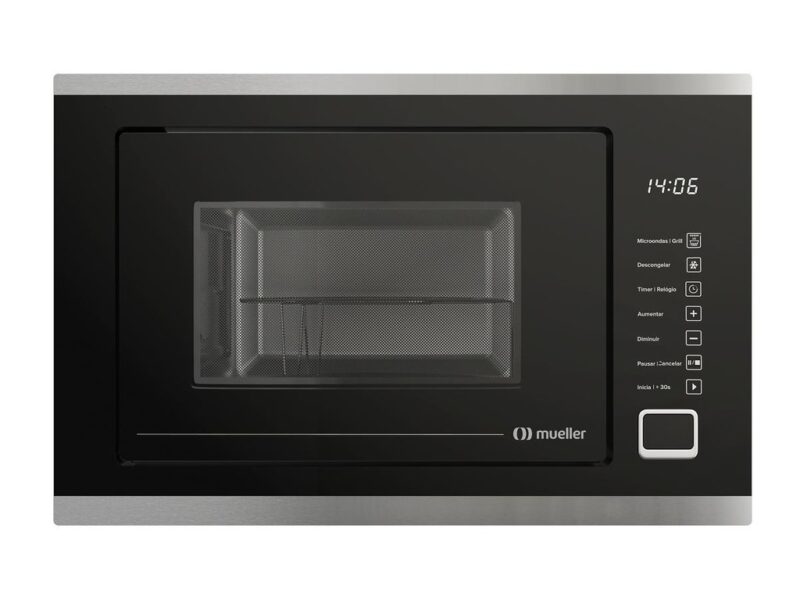 Forno Micro-ondas de Embutir Mueller 25 Litros Preto MMO0225G1 – 127V