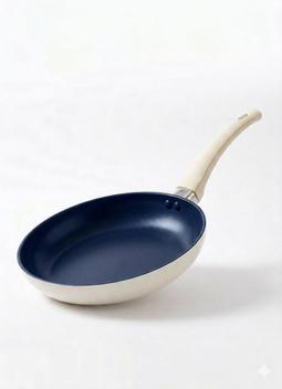 Frigideira para Ovo Antiaderente Cerâmica Sahara Vanilla 14cm – Casambiente – Frigideira –